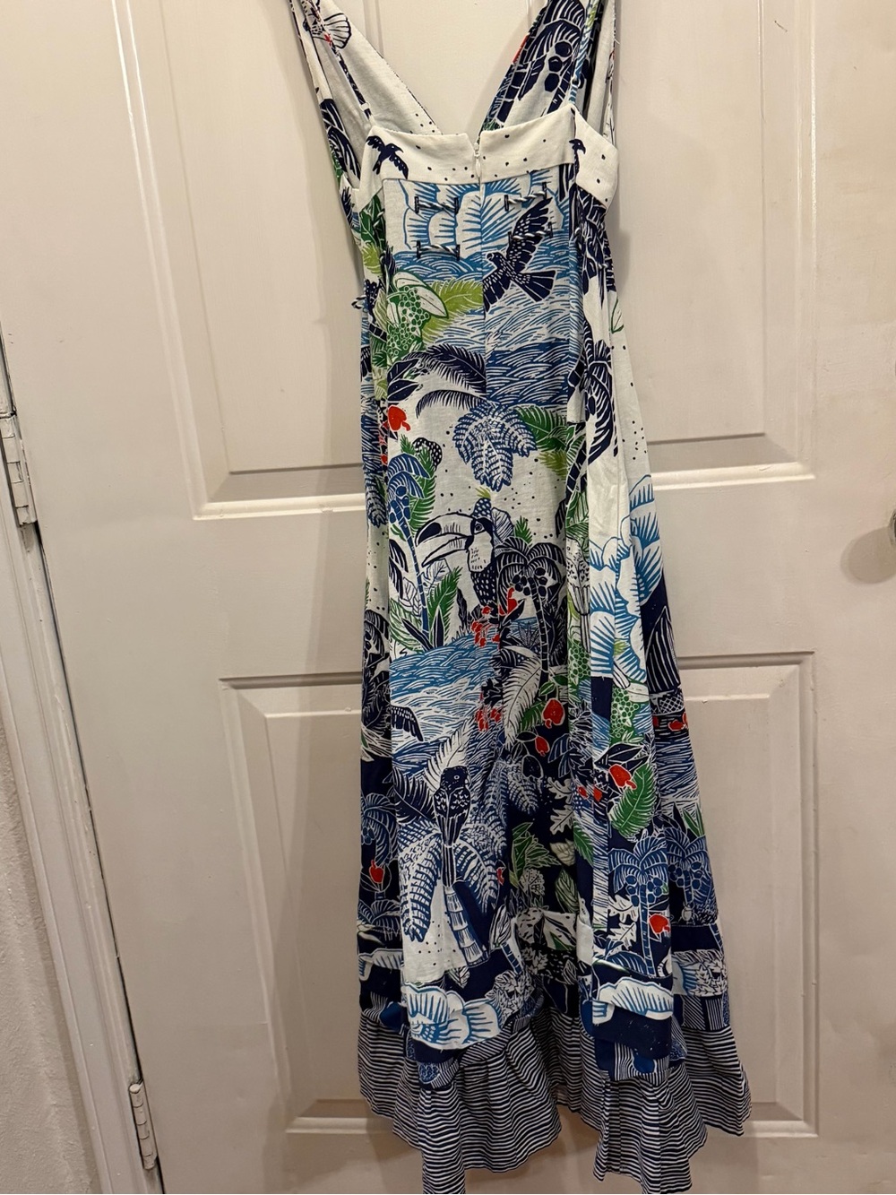 Farm Rio Graphic Rio Midi Dress Size XS - Picture 7 of 8